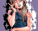 ウェルカムボードや似顔絵をコミック風に描きます お好きな漫画家さんの画風に似せることも可能です！ イメージ3