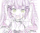 Vtuber風の可愛いアイコン制作します SNSや推し活にぴったりの一枚を♪ イメージ4