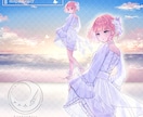歌ってみたMV・一枚絵・グッズイラストを制作します リピート多数！丁寧なやり取りで初めての方も安心です イメージ5