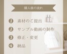 写真だけでOK！プロフィールムービー作ります DVD無料配送&何度でも修正可能 イメージ7
