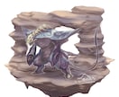 オリジナルイラスト描きます オリジナルのモンスター、クリーチャー、架空生物のイラスト イメージ2