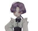 IRIAM イリアムの立ち絵・お着替え制作します ビビットで目を惹くIRIAM立ち絵を制作いたします！ イメージ7