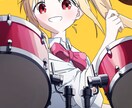 カッコカワイイアニメ調イラスト描きます カッコいいからkawaiiまで イメージ3