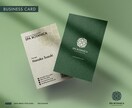 シンプルで余白を大切にした名刺デザインを制作します 【修正回数無制限】【縦型・横型制作】【印刷入稿データ込み】 イメージ8