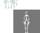 アバター用３Ｄモデル製作します VRChat製作経験５０体↑！３０~６０日でフルトラできます イメージ8