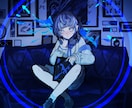 厚塗りで仄暗さのある可愛らしいイラストを描きます 仄暗くて可愛いイラストをお求めの方へ　サムネイル、一枚絵など イメージ6