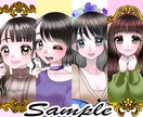 かわいくてSNSなどに使えるイラスト描きます キラキラしたイラストであなたのSNSに彩りを！ イメージ6