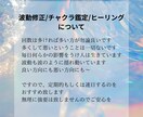 人･動物のオーラ分析/チャクラ･波動調整行います 電子波動調整機で７つのチャクラバランスを整え波動調整します イメージ4