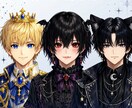 IRIAM対応！！あなただけの立ち絵制作します 初心者歓迎！配信で使えるキャラを制作します イメージ3