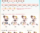 夏先取り！水着量産イラストお描きします 商用利用OK◎1枚絵と透過画像どちらも納品します！ イメージ7