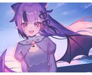 かっこいいイラスト（1枚絵）を制作します 歌みたやVTuberのイラストや本の挿絵など イメージ10