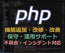 PHPを用いた機能改修、保守を担当します 【経験豊富なシステムエンジニアが対応】 イメージ1