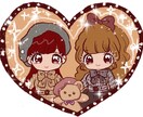 キラキラ可愛いデジタルイラスト似顔絵お描きします キラキラ可愛いコミックイラストデジタル似顔絵 イメージ3