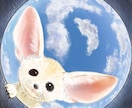 アナログチックな絵柄で動物を描きます アイコン・壁紙・ヘッダー画像など作成可能です イメージ3