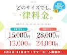 美容・サロン系チラシ作成します 女性向けデザインを夏限定価格で（（8/1〜8/31） イメージ2