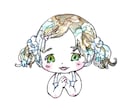 透明水彩でママ向けSNSアイコン描きます ママの宝物のアイコンで発信しよう！ イメージ4