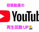 YouTubeの再生回数を拡散、宣伝致します YouTuber必見‼️即納品‼️ イメージ1