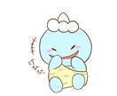 SNSアイコンのイラスト描きます あなた専用SNSアイコンで使えるイラストを描きます イメージ2
