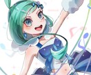 サムネ、立ち絵、一枚絵描きます 今ならモニター価格！キラキラ可愛いイラスト描きます！ イメージ3
