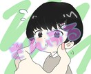 ユーザーアイコン、SNSヘッダー等色々描きます 自分用にお好きなイメージのキャラクターを作れます。 イメージ1