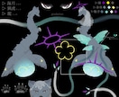 あなただけの人外キャラ描きます 3面図付き!自分だけのケモノ系オリジナルキャラが欲しい方必見 イメージ3