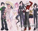 trpg、配信などで使える立ち絵を描きます 顔のみ、バストアップ等も受け付けます。表情差分オプションあり イメージ2