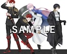 翌日納品可能！TRPG用の立ち絵描きます 早すぎる！毎秒暇だからできること！ イメージ5