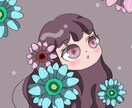 ゆるふわSNSアイコン(似顔絵)描きます 早くて安くゆるふわ(ゆるかわ)な雰囲気のイラスト提供します！ イメージ7