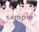 SNS用のアイコン描きます キャラクターの追加可能！オリキャラ描きます イメージ5