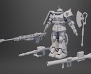 様々な用途に使用できる3DCGモデルを制作します ゲーム開発・配信活動などご希望の用途に合わせて製作します！ イメージ8