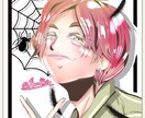 素顔NG大歓迎あなたの理想の自分をポップに描きます あなただけのイラストを書きます！アイコンなどに使用ok イメージ7
