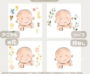 即対応！シンプルおしゃれ赤ちゃん似顔絵お描きします 飾れる出産祝い！プレゼントや出生記録・命名書にも◎ イメージ6