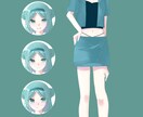 かわいい女の子のイラスト描きます 表情差分、衣装差分対応します！お気軽にご相談ください！ イメージ5