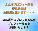 Instagramプロフィール文を添削します 150文字で差がつく！差別化ポイントを提案します イメージ4