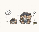 ゆるいミニキャラのイラストを作成します お手頃価格でかわいい1枚絵を仕上げます！ イメージ4