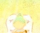 残4枠★恋のお守り❤️イラスト&メッセージ届けます 世界で１枚あなた専用。落ち込んだ時、ホッとしたい時に♪ イメージ5