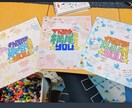 引退・卒業・送別などで使用する色紙の作成を行います 色紙代行☆記念に残るオリジナル色紙作成☆手書き色紙☆ イメージ3