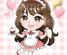 カッコ可愛くデフォルメ★あなたのミニキャラ描きます ★SNS等のアイコン・プレゼント・名刺にぴったりです！ イメージ1