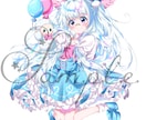 貴方だけの！キラキラなイラスト制作します 合計実績350件超！キラキラな可愛いイラストをご提供！ イメージ6