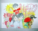 人間味溢れる人物イラストを描きます イラストで幸せをお届けします！！ イメージ4