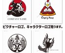 作成したロゴマーク売ります 現役デザイナー作成のピクチャーロゴ、キャラクターロゴ販売！ イメージ2