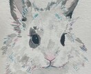 ペットの似顔絵描きます インクやラメ入り絵の具で描きます。犬・猫・鳥・爬虫類etc… イメージ3