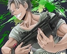銃を持ったキャラのイラスト描きます FPSやる方必見!お気に入り武器を持ったキャラのイラスト制作 イメージ1