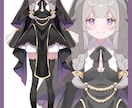 live２D女の子イラストを請け負います Live2Dイラスト、あなたの思うキャラクターの作成 イメージ1