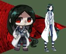 SD/ミニキャラ描きます あなたのキャラクターをデフォルメ化！ イメージ2