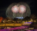 花火写真を提供します 花火だけでなく、夜景や建物等花火プラス風景の写真です。 イメージ4