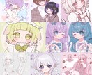 SNSアイコン、観賞用イラストなど制作します かわいいを得意としたイラストをお描きします！ イメージ2