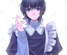 デジタルで魅力的な人物イラスト描きます SNSアイコンに！歌ってみたのサムネイルに！プレゼント用に！ イメージ1