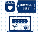 YouTube用ラフカット｜長い素材を編集します YouTube素材の整理・カット編集｜編集しやすい状態で納品 イメージ1