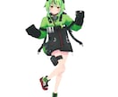 Vtuber向け3Dモデル制作請け負います こちらはエコノミープランになります イメージ7